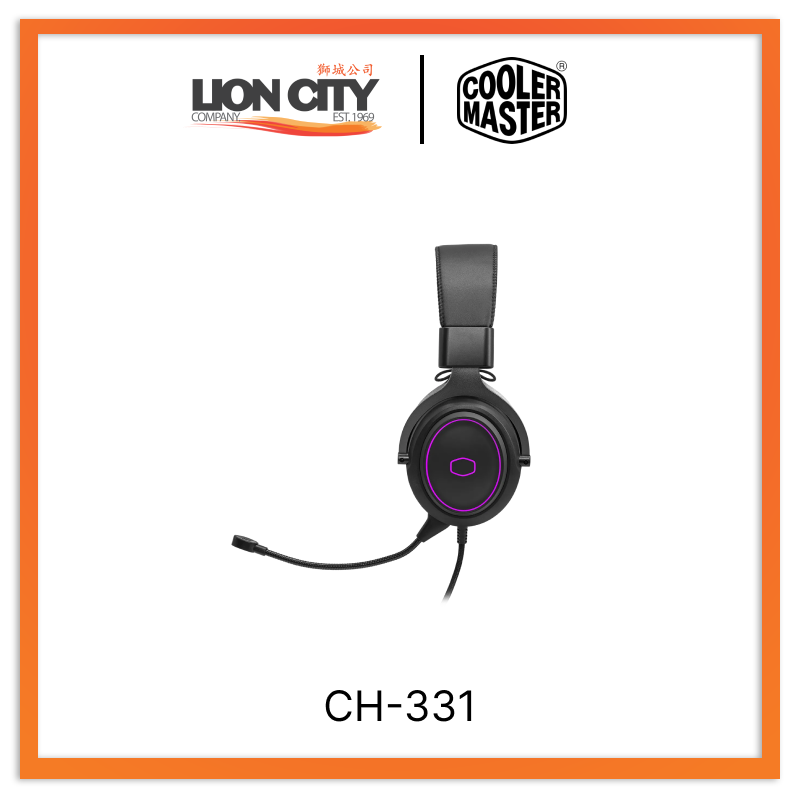 Cooler Master CH-331 CM CH331 USB Gaming Headset (2Y)