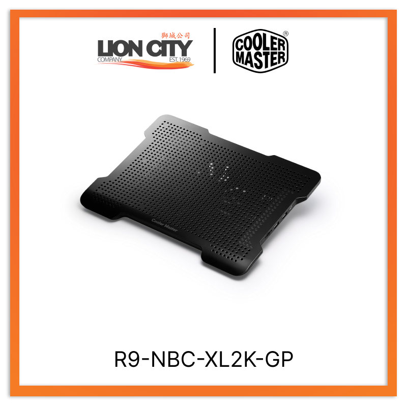 Cooler Master R9-NBC-XL2K-GP CM Notepal X-Lite Il 2 USB Hub