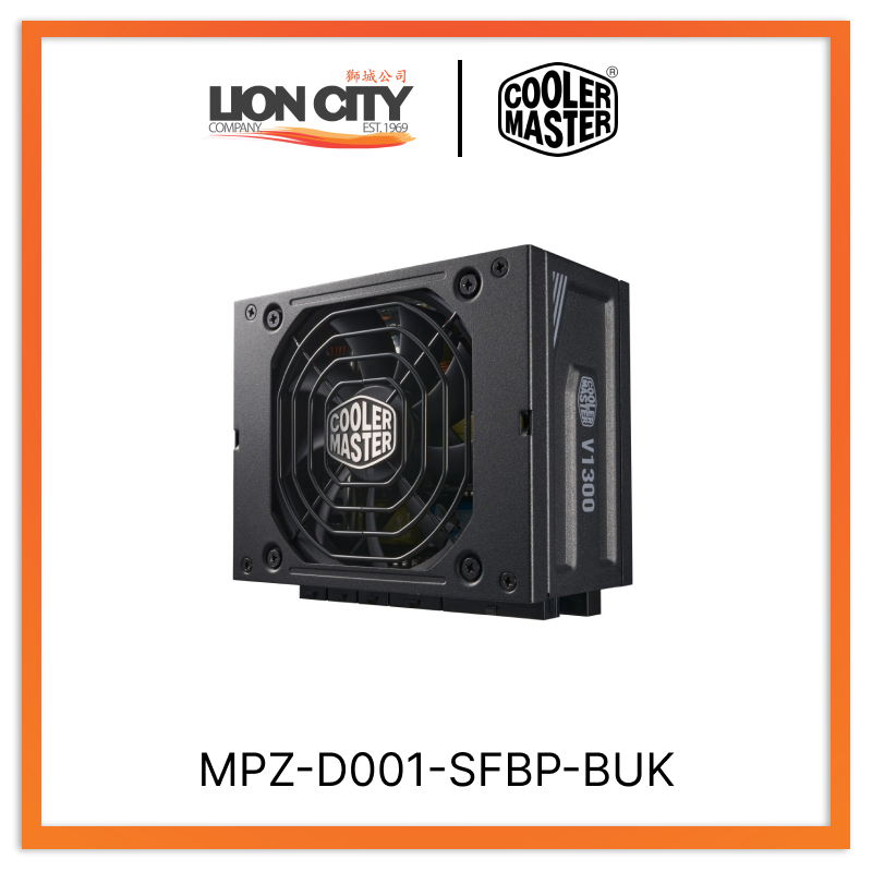 Cooler Master MPZ-D001-SFBP-BUK CM V SFX Platinum 1300 Full Modolar Atx3 Psu (10Y)