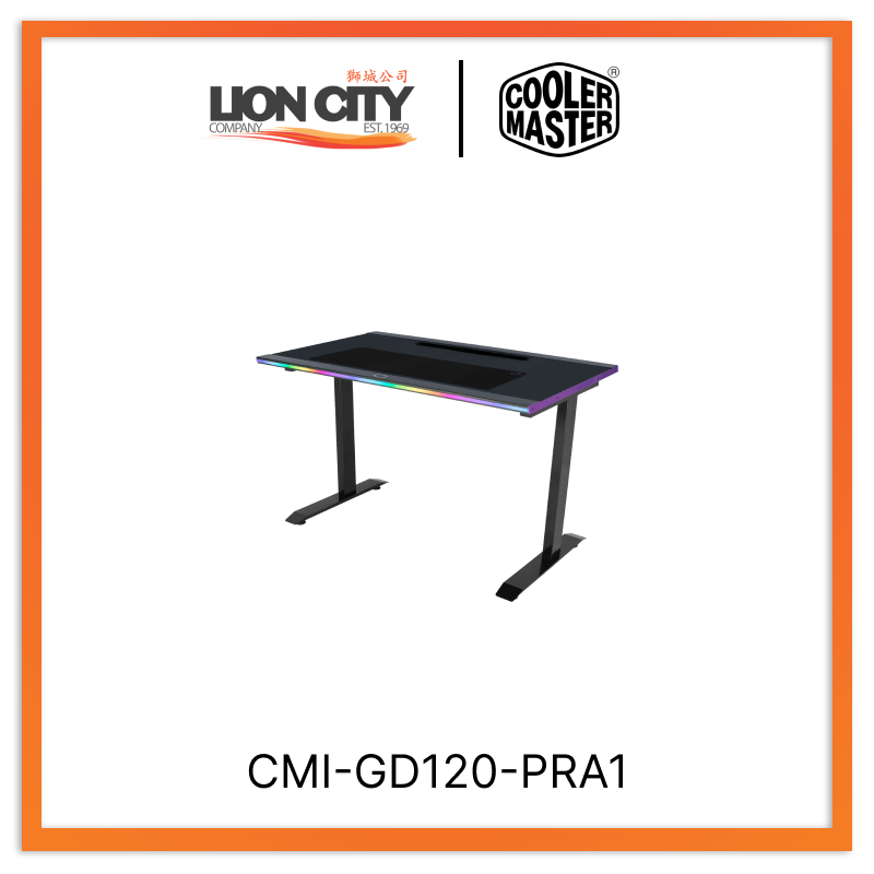 Cooler Master CMI-GD120-PRA1 CM GD120 Argb Gaming Desk With Desk Mat