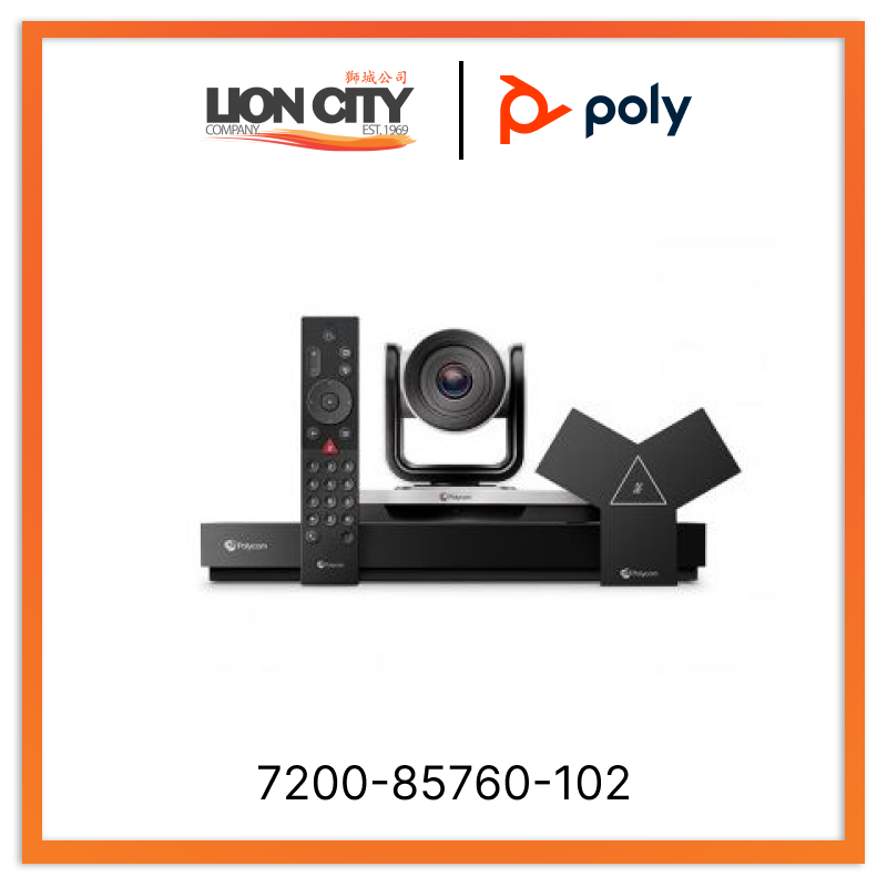 Poly Poly G7500 4K Codec-Wireless Presentation System, Eagle Eye Iv-12X Cam, IP Mic, Remote, Ntsc/Pa
