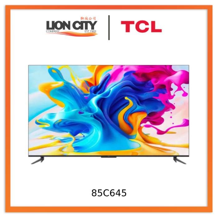 TCL 75C645/85C645 75"/85 QLED Smart TV