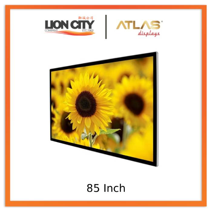 Atlas 85" Wall-mounted Advertising Player Without Touch