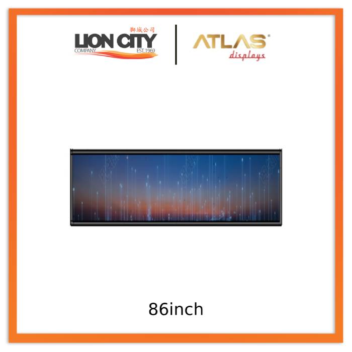 Atlas 86inch Wall-Mounted "Contact for Price"