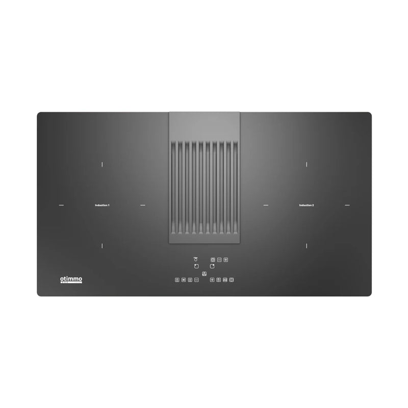 EuropAce EIH8782E 78cm 2 Zones Induction Hob with Downdraft Hood