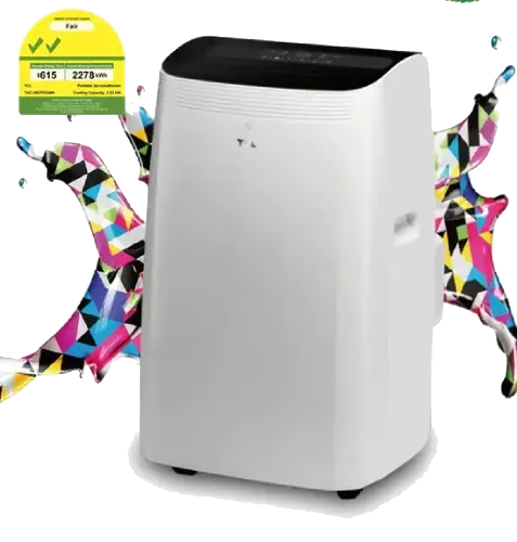 TCL Portable Air Conditioner TAC-09CPD/DM4 (9000BTU) 2 Tick