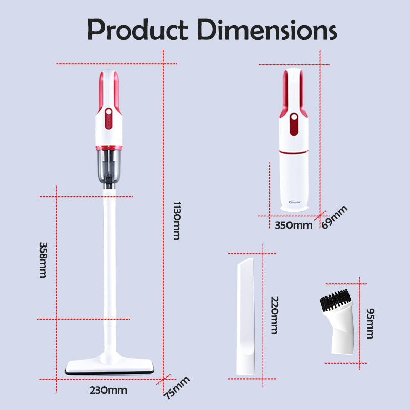 PowerPac Cordless Stick Vacuum Cleaner PPV603