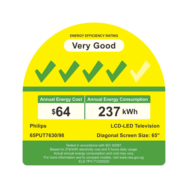 Philips 65PUT7630/98 7600 Series 65-inch 4K UHD LED TV - Black