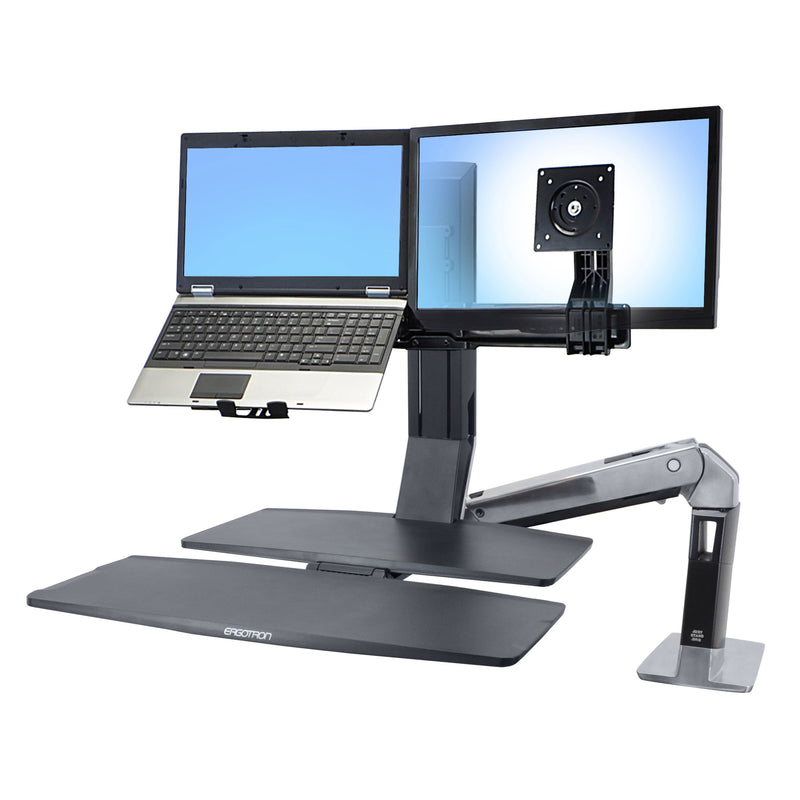 Ergotron WorkFit Dual to LCD & Laptop Conversion Kit 97-617
