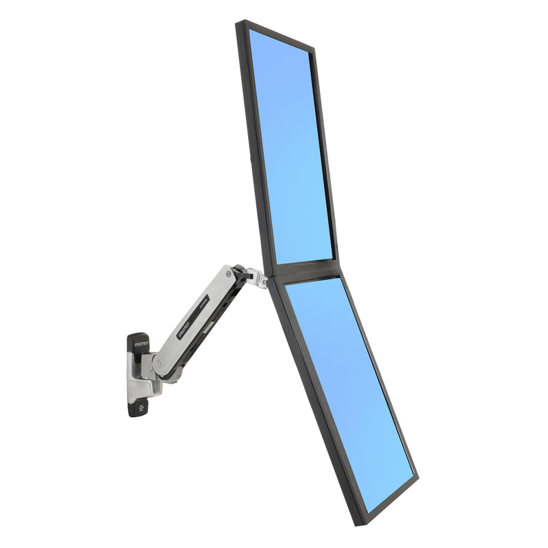 Ergotron Dual Monitor & Handle Kit Black 97-718-009