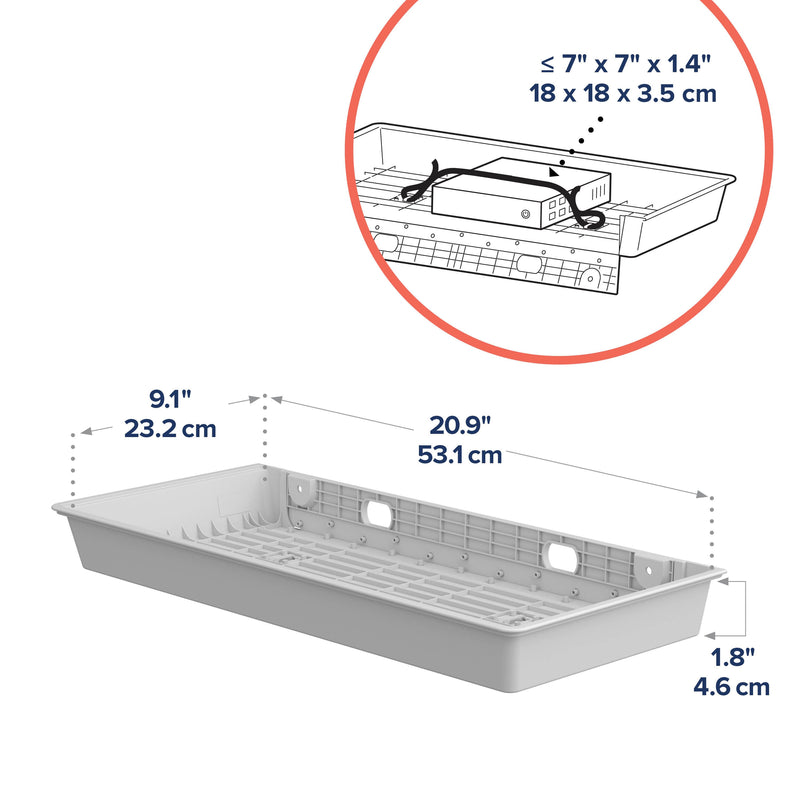 Ergotron CareFit Combo CPU Tray 98-548-251