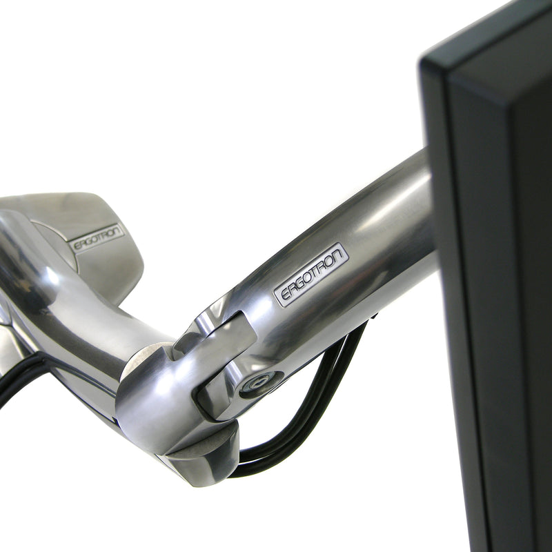 Ergotron MX Desk Heavy Monitor Mount Polished Aluminum 45-214-026