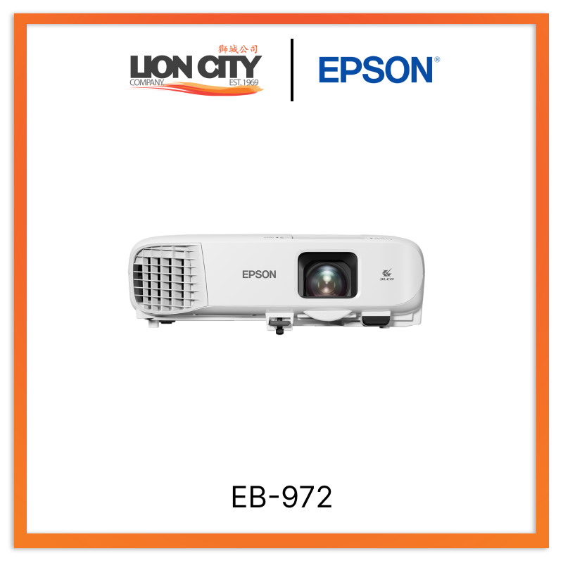 Epson EB-972 XGA 3LCD Projector