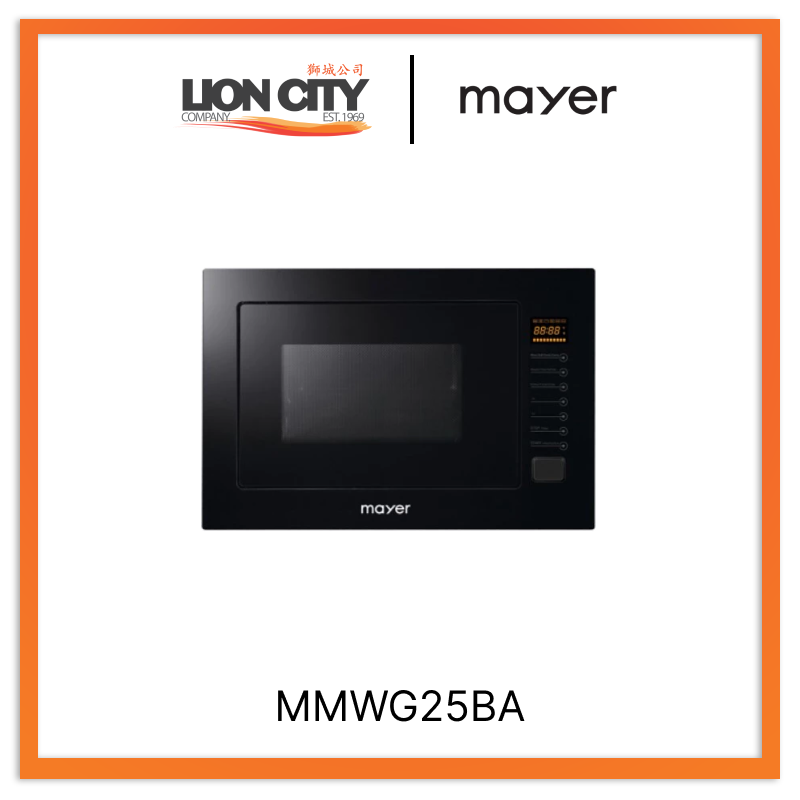 MAYER MMWG25BA Built In Microwave Oven With Grill 25l