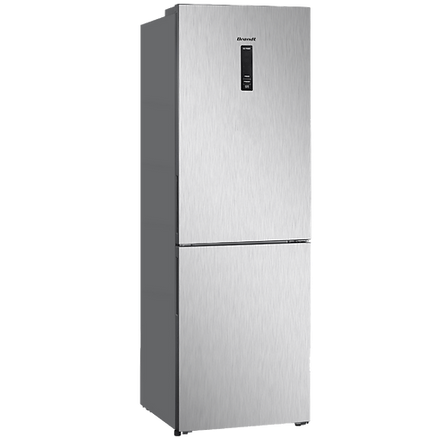 Brandt BFC8633XC 314L 2-Door Bottom Mount Fridge No Frost Inox
