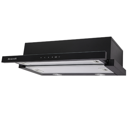 Brandt AT2490BE 90cm Telescopic Hood 850m³/h Electronic Touch Control