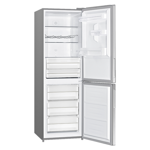 Brandt BFC8633XC 314L 2-Door Bottom Mount Fridge No Frost Inox