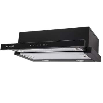 Brandt AT2460BE 60cm Telescopic Hood 650m³/h Electronic Touch Control