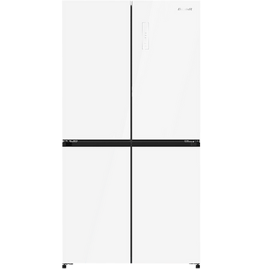 Brandt BGM601DWA 601L 4-Door French Door Fridge Inverter Compressor White Glass