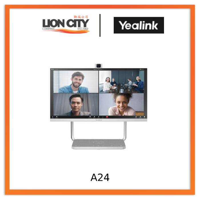 Yealink DeskVision A24 24 Inch Full HD Touchscreen LCD Collaboration Display