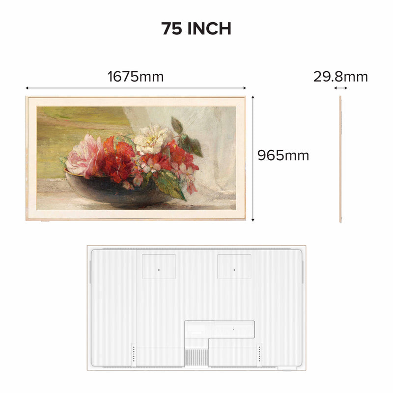 TCL A300 Pro B&O Sound System Nxtframe 4K QLED TV