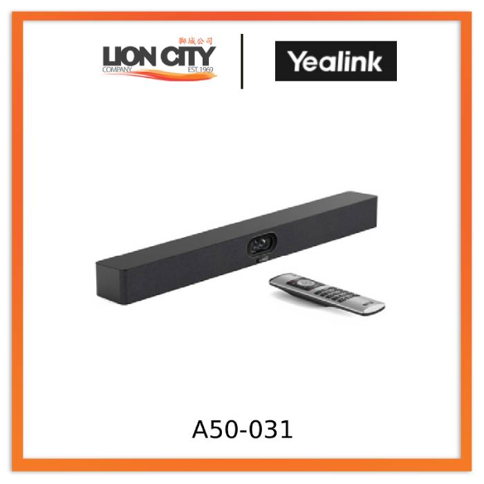 Yealink A50-031 MeetingBar All-In-One Video Conference Bar "Contact for Price"