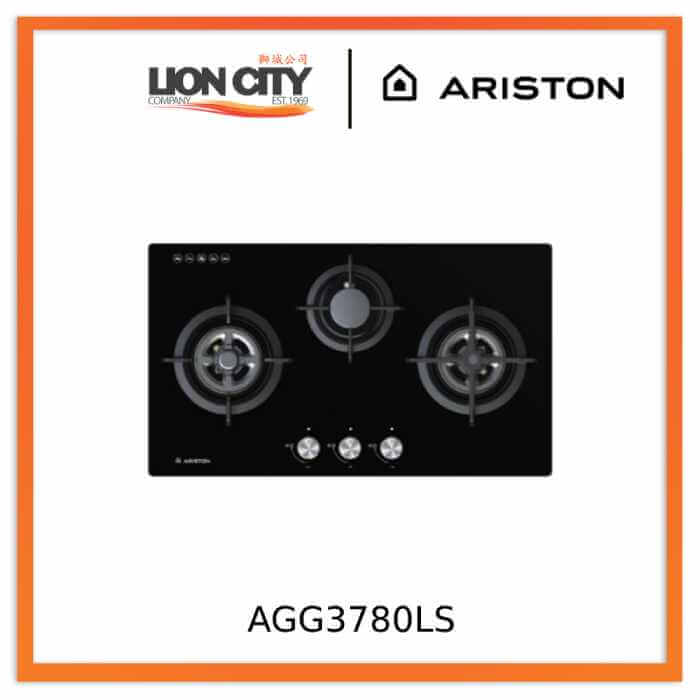 Ariston AGG3780LS 78cm 3-Burners Gas Hob (LPG)