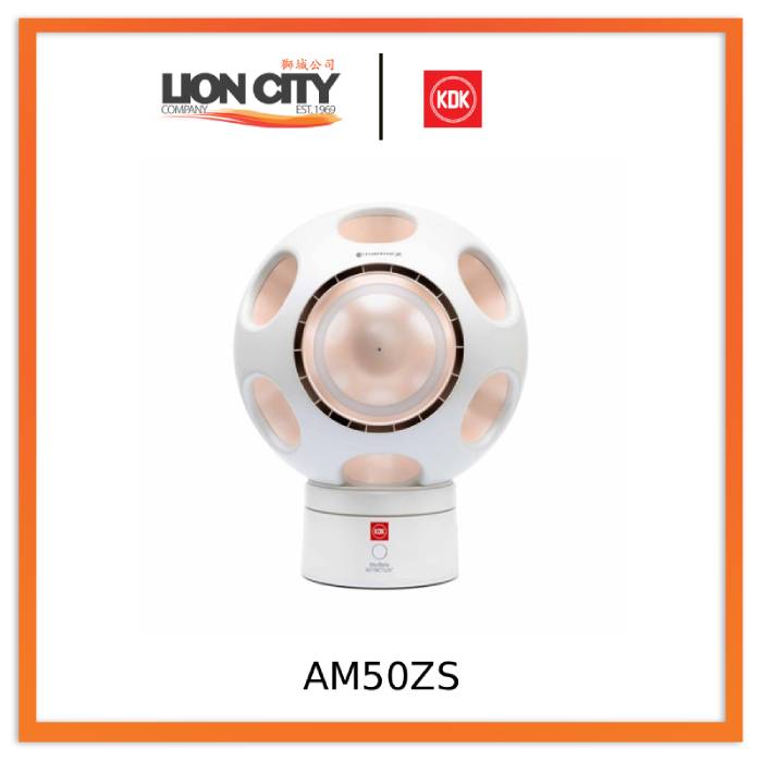 KDK AM50ZS Air Purifying Ball Fan