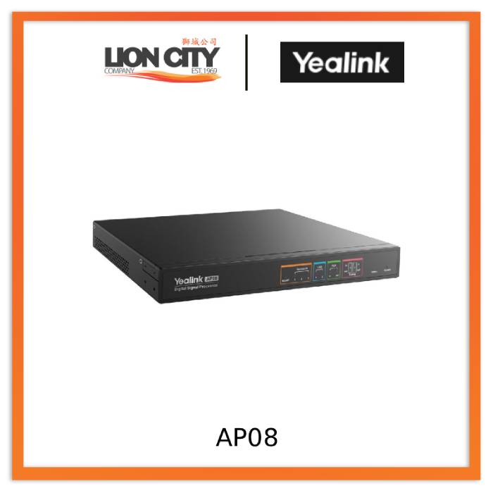 Yealink AP08 Dante Digital Signal Processor "Contact for Price"