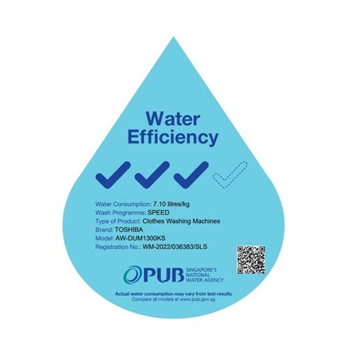 Toshiba AW-DUM1300KS T16 12Kg Top Load Washer