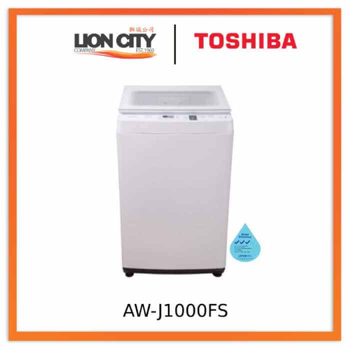 Toshiba AW-J1000FS 9.0kg Top Load Washing Machine