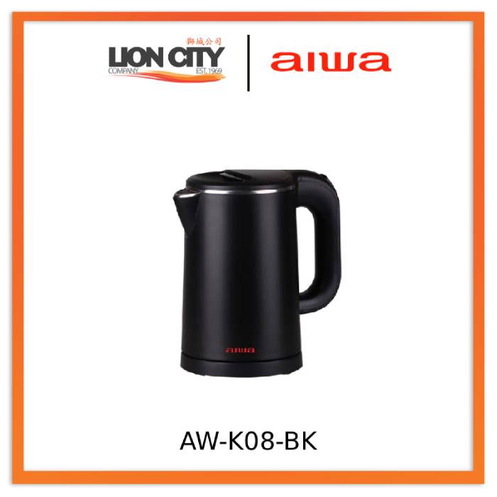 AIWA AW-K08-BK 0.8 Litre Electric Kettle