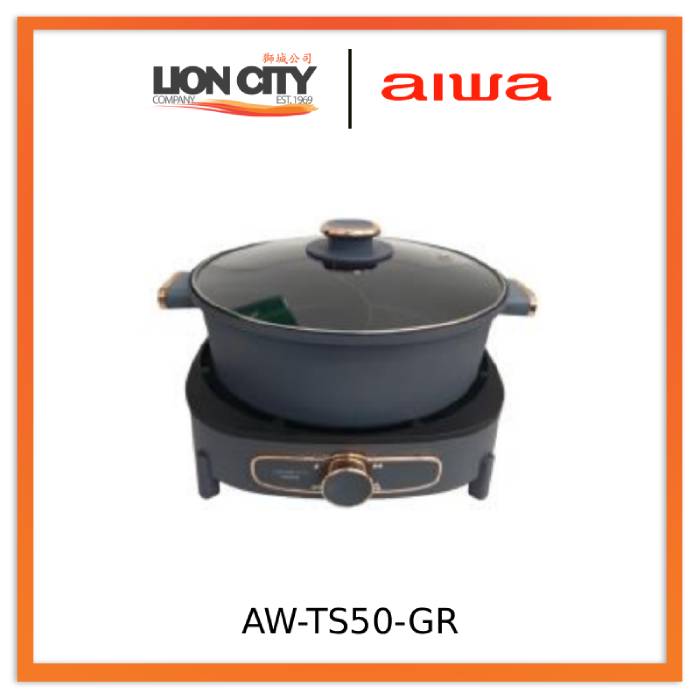 AIWA AW-TS50-GR 5L Single Hotpot