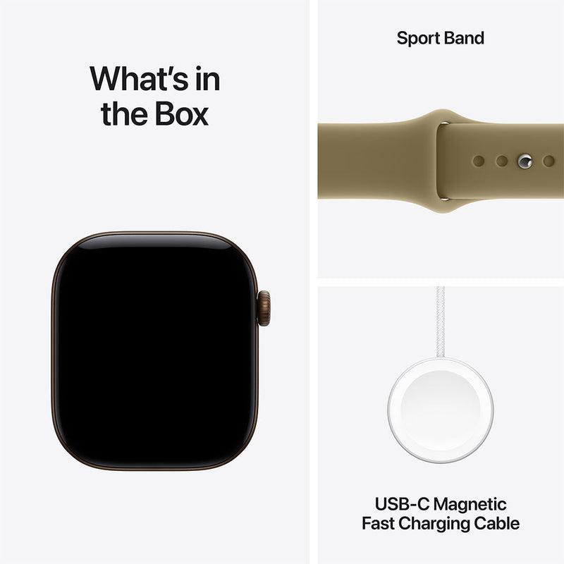 Apple Watch Series 12 (GPS) 46mm Dark Bronze Smartwatch