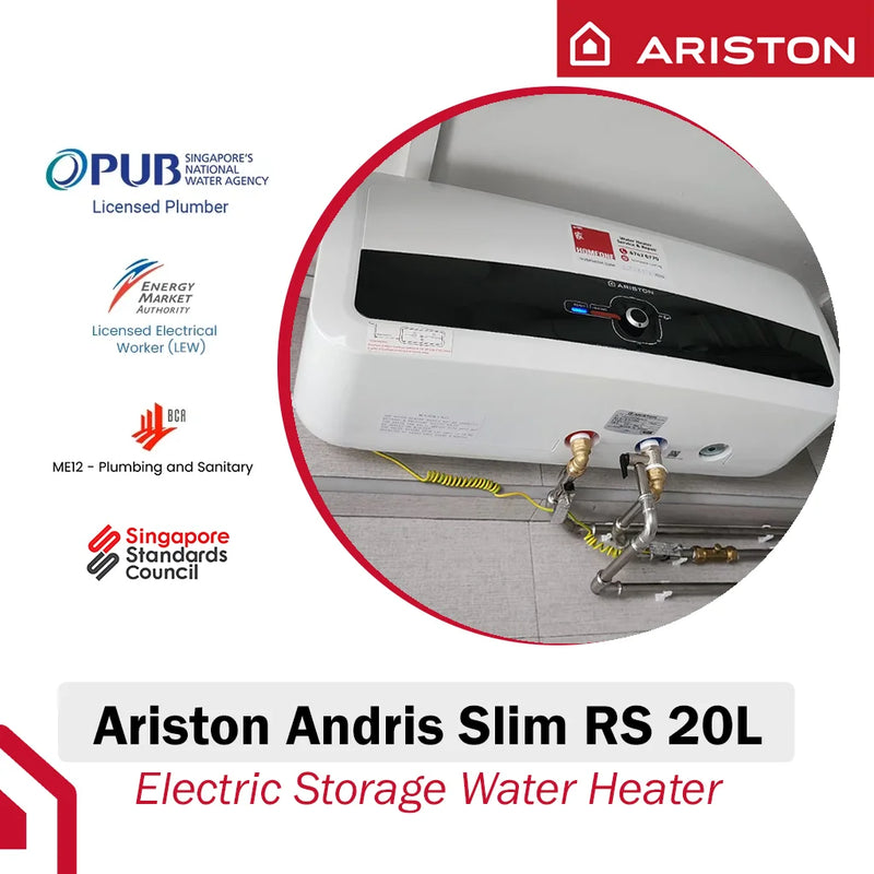 Ariston 20L Storage Water Heater SL2 20 RS 2.5 SIN