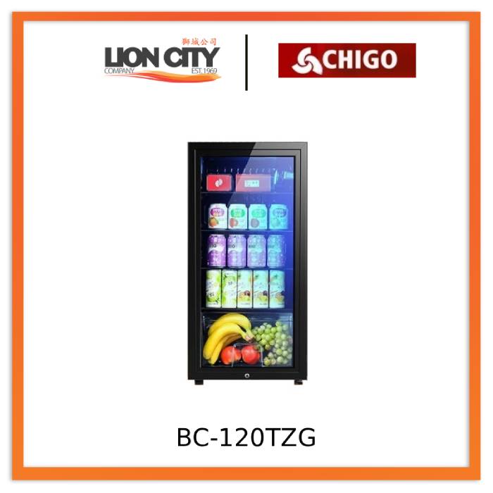 Chigo Ice Bar Compact Beverage Chiller with Transparent Glass Door - Lion City Company
