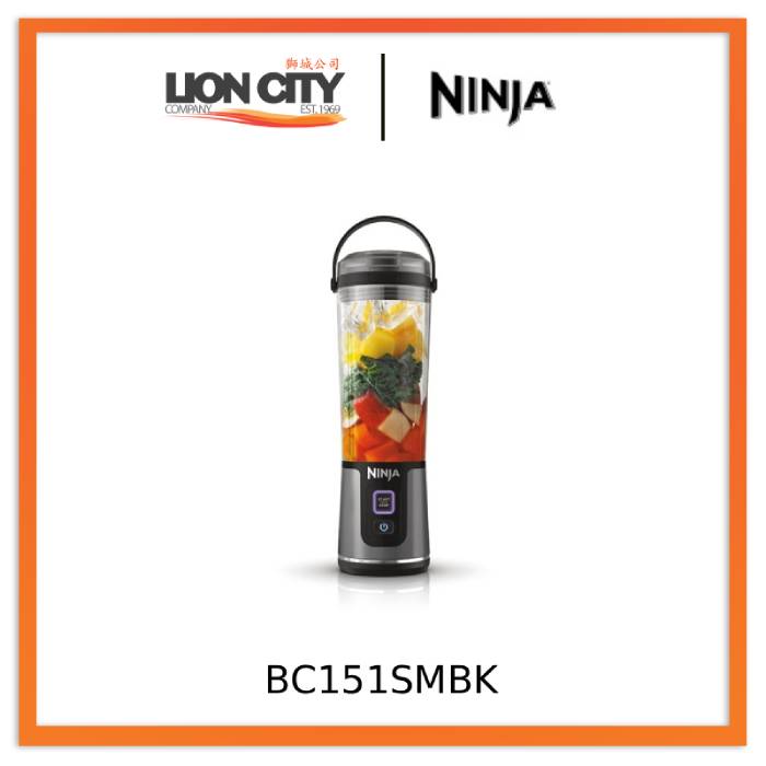 Ninja BC151SMBK/SMNV/SMCR Blast Portable 530ml USB‑C Blender