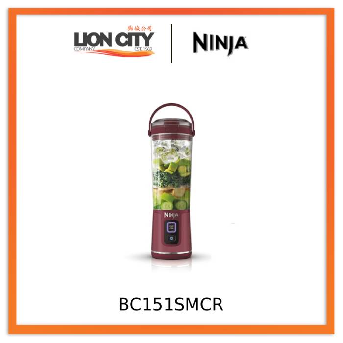 Ninja BC151SMBK/SMNV/SMCR Blast Portable 530ml USB‑C Blender