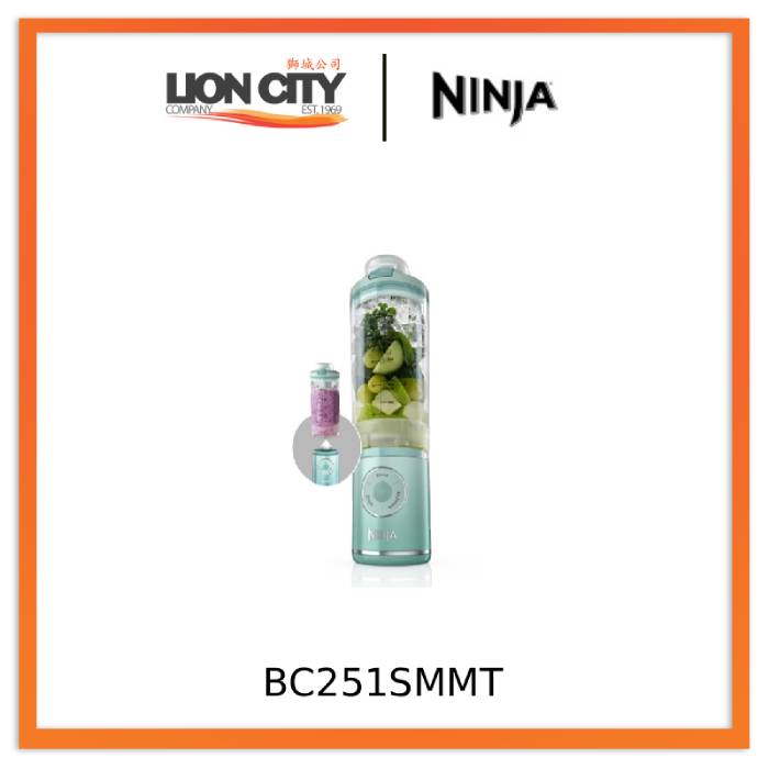 Ninja BC251SMGY/SMMT/SMNV Blast Max Portable Blender 650ml