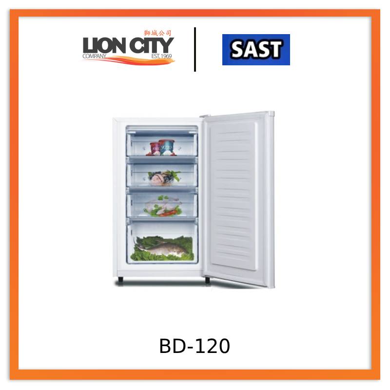 SAST Small Vertical Freezer Compact Household Drawer Style Cold Storage Unit