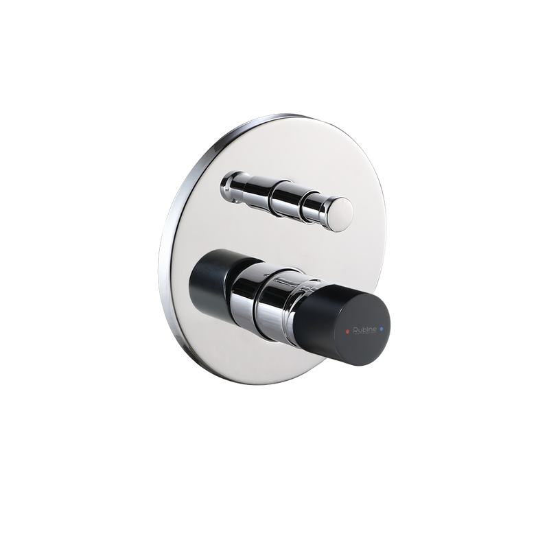 Rubine BO-H31.68.69-BK Bologna Tap Handle Black