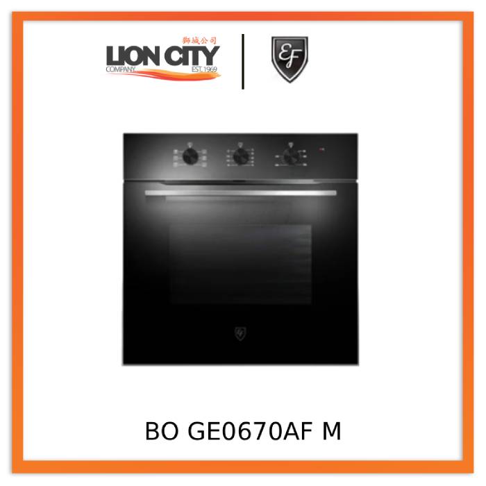 EF BO GE0670AF M 60cm Built-in Oven BOGE0670AFM