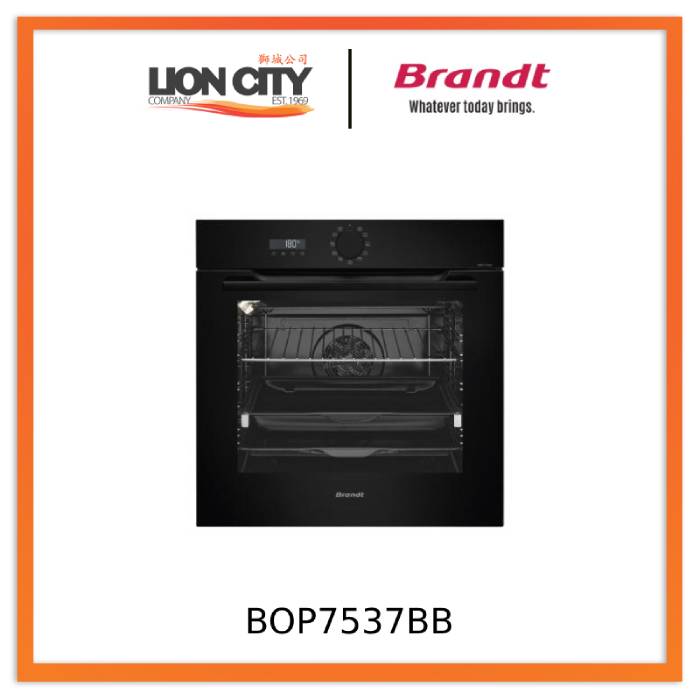 Brandt BOP7537BB/LX 73L Built-in Oven