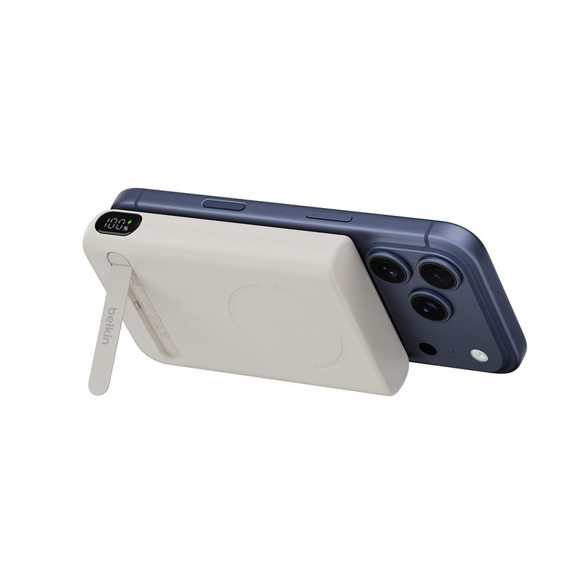 Belkin UltraCharge Pro Magnetic Power Bank 10K Sand