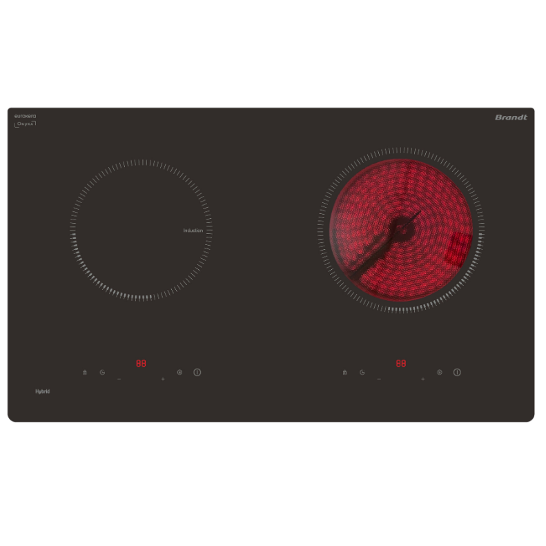 Brandt 75cm 2-Zone Hybrid Hob BPH6752B