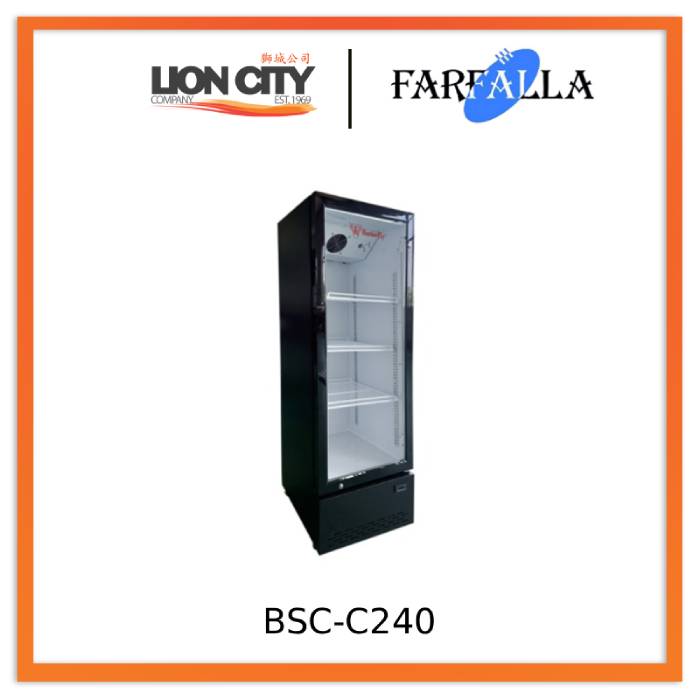 Farfalla  Butterfly BSC-C240 Showcase Drink Chiller