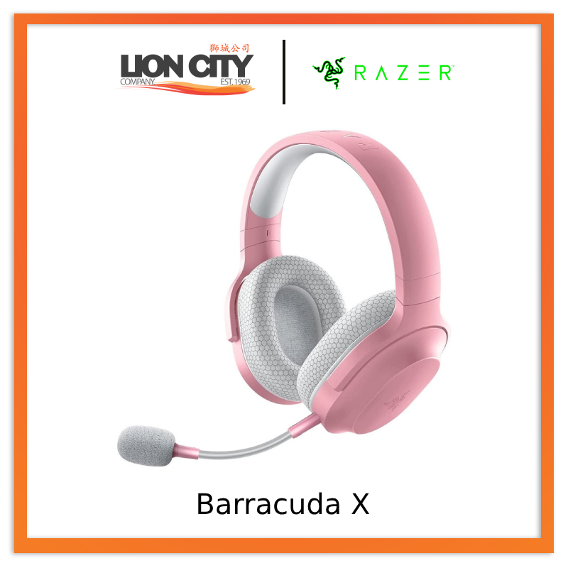 Razer Barracuda X Wireless Multi-Platform Gaming and Mobile Headset Quartz  Pink 