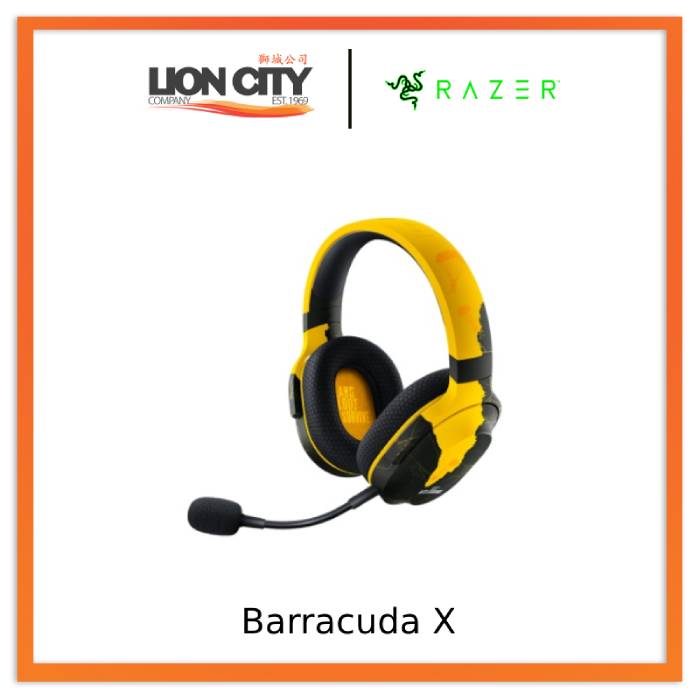 Razer Barracuda X - Wireless Multi-Platform Gaming and Mobile Headset - FRML Packaging