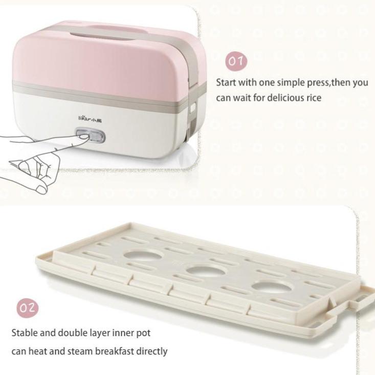 Bear 1.0L Electric Lunch Box DFH-B10J2