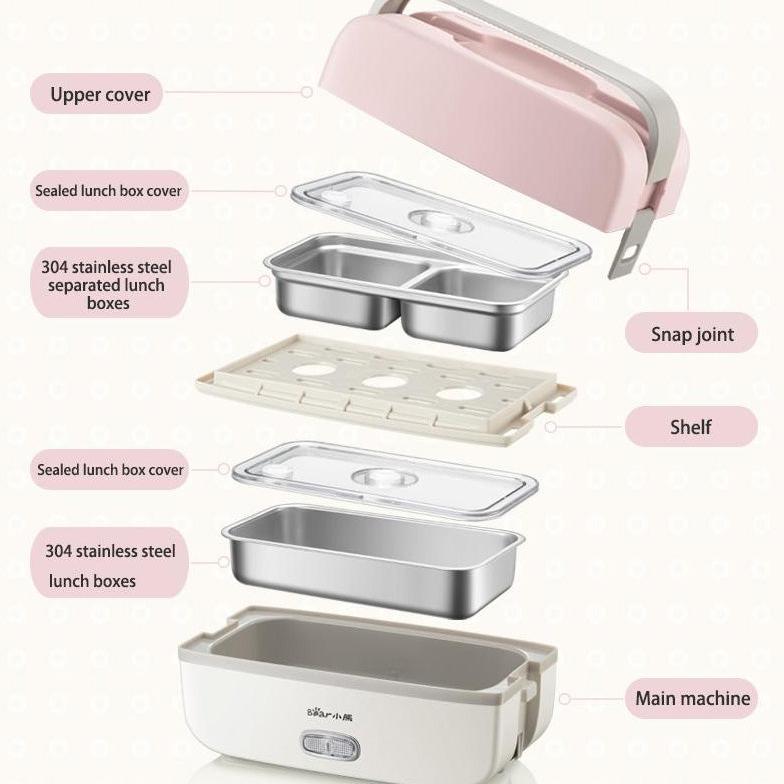 Bear 1.0L Electric Lunch Box DFH-B10J2